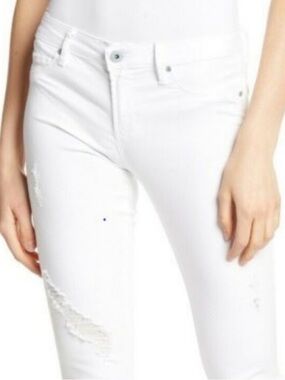 Articles of Society White Jeans Distressed Saks